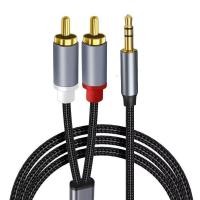 ราคา สาย USB C เป็น Dual RCA อะแดปเตอร์เสียง 3 5 มม สําหรับโทรศัพท์ เครื่องเสียงรถยนต์ ลําโพง ทีวี การเชื่อมต่อเสียง Aux คุณภาพสูง (43628601070)
