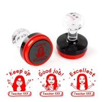 ราคา แสตมป์ครูภาษาอังกฤษแบบกําหนดเอง PASS Good Perfect Comment seal (57254093247)