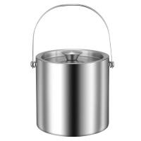 ราคา ถังน้ําแข็งสแตนเลสติดผนังสองชั้นแบบพกพา 1 6 ลิตร ฉนวนสุญญากาศสําหรับเครื่องดื่มเย็น ปาร์ตี้ และใช้กลางแจ้ง (50654365632)