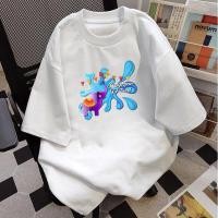 ราคา COD จัดส่งตลอด 24 ชั่วโมง เสื้อยืดลายดอกสงกรานต์ ซีทรูไปทะเล สไตล์เกาหลีใหม่ ท็อปส์ซูผู้หญิง ผ้านุ่มสวยใส่สบาย E09 (26744416351)