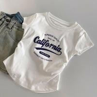 ราคา ผู้หญิงเสื้อยืด เสื้อจั๊มเอว คอกลม ใส่แล้วเพรียว คอกลม หลากสี ผ้าใส่สบาย สไตล์ลำลอง เสื้อยืดทรงจีบธรรมดาสำหรับผู้หญิง A8 (41679878632)