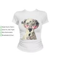 ราคา COD จัดส่งภายใน 24 ชั่วโมง เสื้อสาวอวบ เสื้อครอปท็อป แขนสั้น babytee สไตล์เกาหลี y2k T shirt หมาน้อยน่ารัก (40779105001)