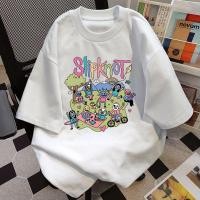 ราคา เสื้อยืดชาย ผู้หญิง คอกลม สีดำ สีขาว วินเทจ แฟชั่นย้อนยุค ผ้าฝ้าย วัยผู้ใหญ่ ชุดคู่รัก พิเศษขนาดใหญ่ Cotton 100 ค (42829578256)