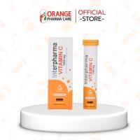 ราคา Interpharma Vitamin C 1 000 mg อินเตอร์ฟาร์มา วิตามินซี 1 000 มก วิตามินซีแบบเม็ดฟู่ ขนาด 1 000 มิลลิกรัม รสส้ม (52457004008)