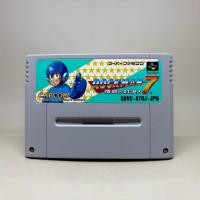 ราคา Rockman 7 SFC Nintendo Super Famicom Original Cartridge Japan Japanese สินค้าแท้ ใช้งานปกติ (53406287087)
