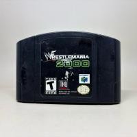 ราคา USA WWF WrestleMania 2000 N64 ตลับเกมส์แท้ Nintendo 64 Original Cartridge USA English สินค้าแท้ ใช้งานปกติ (51654454841)