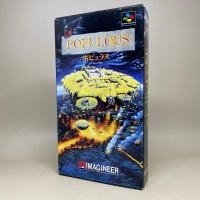 ราคา POPULOUS SFC w box ตลับเกมส์แท้ครบกล่อง Nintendo Super Famicom Cartridge Original Japan ใช้งานปกติ (27835950683)