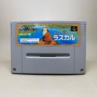 ราคา Araiguma Rascal Racoon Rascal SFC ตลับเกมส์แท้ Nintendo Super Famicom Original Japan สินค้าแท้ ใช้งานปกติ (27674616012)