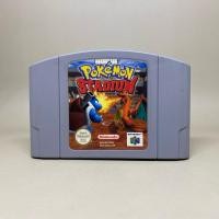ราคา PAL Pokemon Stadium N64 ตลับเกมส์แท้ Nintendo N64 Original Cartridge PAL English สินค้าแท้ ใช้งานปกติ (27336464831)
