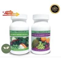 ราคา Daily Produce Unicity ขวดคู่ล้อตใหม่ล่าสุด ผักผลไม้ ครบ Unicity 60 เม็ด 1 ขวด 1 ชุดได้ครบ2 ขวด (21684472091)