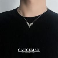 ราคา GAUGEMAN สร้อยคอยาวแบบปีกนางฟ้าสำหรับผู้ชาย ขนาด XL เหล็กไทเทเนียม (53557056939)