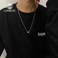 ราคา LUMEZE สร้อยคอมีห่วงปีกนางฟ้าแบบเรียบง่ายสำหรับทั้งชายและหญิง (53252027469)