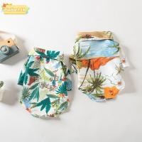ราคา TOBE1 เสื้อสุนัข ระบายอากาศสไตล์ชายหาดฮาวายเสื้อกั๊กลูกสุนัข 2025 นุ่มปาล์มรูปแบบต้นไม้แมวเสื้อบางสําหรับชิวาวาเท็ดดี้ (55058392801)