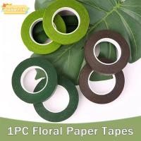 ราคา TOBE1 เทปกระดาษลายดอกไม้ มัลติฟังก์ชั่ DIY ช่อดอกไม้ Stem เทป Self กาวดอกไม้หัตถกรรม Stamen ห่อเทป (49756886061)