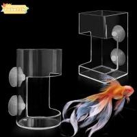 ราคา TOBE1 Aquarium Feeders แหวน อะคริลิคโปร่งใสปลา Feeder ถาด คงที่ จุดทนทานดูดถ้วยถังปลาเครื่องจ่ายอาหารสําหรับทารกกุ้งปลา (49707443873)