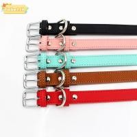 ราคา TOBE1 โซ่สุนัข ขนาดปรับปลอกคออุปกรณ์ปลอกคอสุนัข ทนทาน PU หนังอุปกรณ์สัตว์เลี้ยงสร้อยคอแมวสุนัขขนาดเล็กลูกสุนัข (48456336495)