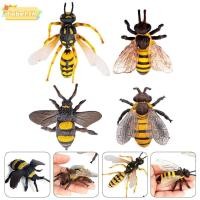 ราคา TOBE1 เหมือนจริงรุ่น เครื่องมือผึ้งจําลองเครื่องประดับผึ้ง ตกแต่งเดสก์ท็อปพลาสติกตุ๊กตาจริงแมลงของเล่นเด็ก (55652607626)