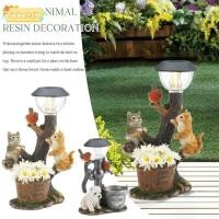 ราคา TOBE1 กระรอกรูปปั้นเครื่องประดับ Handmade Craft Figurine Creative Cat Sculpture (51906272638)