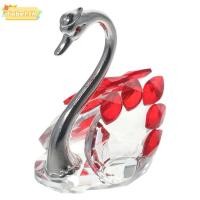 ราคา TOBE1 เครื่องประดับคริสตัลหงส์ คริสตัลตกแต่งบ้านสีสันสดใสและอุปกรณ์เสริม การละเมิด เครื่องประดับหงส์หงส์บ้าน (48757365441)