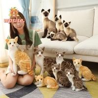 ราคา Wpsise ตุ๊กตาแมว3D ตุ๊กตาหมอนแมวเหมือนจริง งานละเอียด นุ่ม (29667205087)