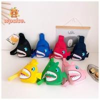 ราคา WPSISE กระเป๋าคาดหน้าอกลายฉลาม กระเป๋าคาดหน้าอกสะพายข้างผ้าแคนวาสมีซิป แพ็คพิมพ์คุณภาพสูงสําหรับออกกําลังกายกีฬา (47706332654)