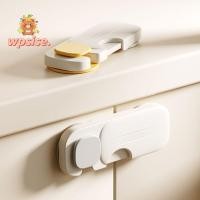 ราคา WPSISE ล็อคตู้ป้องกันเด็ก ล็อคตู้เย็นนิรภัยสําหรับเด็กแบบมีกาวในตัว ล็อคตู้เด็กแบบไม่มีหมัด Anti pinch สําหรับลิ้นชัก ตู้เสื้อผ้าเตาอบ (53708176717)