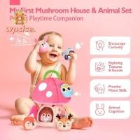ราคา WPSISE ของเล่นเด็ก ของเล่น Montessori เสียงตุ๊กตา ตุ๊กตาสัตว์ Interactive Barn พร้อมตุ๊กตาสัตว์ Baby Sensory ของเล่นเด็กทารกเด็กวัยหัดเดิน (49758205815)