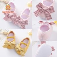 ราคา WPSISE First Walkers รองเท้ากันลื่น Bowknot Soft Baby Girls (47357612284)