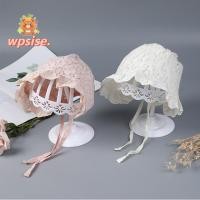 ราคา WPSISE หมวกเจ้าหญิงเด็กลูกไม้ หมวกเด็กลูกไม้ระบายอากาศ ดอกไม้น่ารักตาข่ายเร้าใจผ้าฝ้ายเจ้าหญิงหมวก (45607272873)