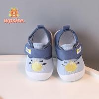 ราคา รองเท้าเด็กวัยหัดเดิน ระบายอากาศได้ กันลื่น มีเสียงคริ๊กครั๊ก พื้นนุ่ม ลายการ์ตูน (40016704511)