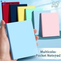 ราคา MASMATO Pocket Notepad สมุดโน๊ตขนาดเล็กแบบพกพาหลากสี Simple A7 Diary Planner School Office (49157634954)