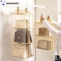 ราคา MASMATO ที่เก็บกระเป๋าถือ กระเป๋าเก็บตู้เสื้อผ้าแบบแขวนแบบพับได้ กระเป๋าเก็บชั้นกันแดดแบบใส ตู้เสื้อผ้า (48408413067)