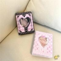 ราคา WXDX TH Photocard Holder Pink Black Korea Photo Album PVC 3 นิ้วรวบรวมหนังสืออัลบั้มนักเรียน (57958556421)
