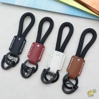 ราคา WXDX TH พวงกุญแจรถ เชือกถัก Handmade ของขวัญพวงกุญแจหนัง แฟชั่นกุญแจรถ Anti Lost Creative DIY จี้ห้อยกระเป๋า (53258498527)