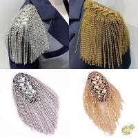ราคา WXDX TH ไหล่อินทรธนู ทองยาวไหล่พู่อินทรธนู Rhinestone ที่ถอดออกได้เข็มกลัดเครื่องประดับ (52804576709)