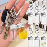 ราคา WXDX TH 10 ชิ้น Wish ขวดพวงกุญแจ แก้วคู่พวงกุญแจพวงกุญแจ DIY Mini จี้ Lanyard Keycord เครื่องประดับของขวัญ (49008259562)