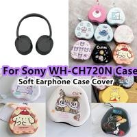 ราคา Fast Shipment สําหรับ Sony WH CH720N หูฟังโทรศัพท์มือถือการ์ตูนความจุสูงสําหรับ Sony WH CH720N ชุดหูฟัง Earpads กระเป๋าเก็บปลอกกล่อง (25706467053)