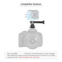 ราคา ขาตั้งกล้องสกรูเป็นกล้องแอคชั่นแฟลช Hot Shoe Mount Adapter สําหรับ GoPro Session Hero 6 5 4 3 3 กล้อง LED Ring Light DSLR 2026 (55755851316)