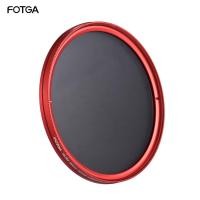 ราคา FOTGA 67 มม Slim ND Fader Variable Filter Neutral Density ND2 ถึง ND400 สีแดงสําหรับ Canon Nikon DSLR กล้อง 2026 (49055868882)