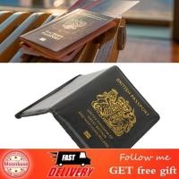 ราคา Moonbase Moonbase Britain Passport Cover Holder Leather UK สำหรับนามบัตรบัตรเครดิตบอร์ดดิ้งพาส (42872848763)