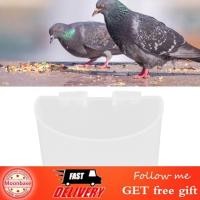 ราคา Moonbase Moonbase 20 ชิ้นกรงถ้วยเครื่องป้อนนกชามอาหารถ้วยน้ำแขวนนกแก้วพลาสติก Feeding Birdcage Feeder สำหรับสัตว์ปีก Pigeon L Blue (45807393574)