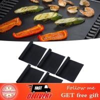 ราคา moonbase สี่เหลี่ยมผืนผ้า BBQ Grill Mat บาร์บีคิวไม่ติดผ้าใยแก้วสะดวกสำหรับทำอาหาร (53557420027)