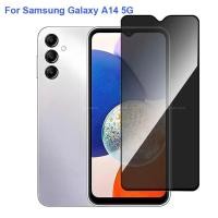 ราคา สําหรับ Samsung Galaxy A14 5G Anti Spy ความเป็นส่วนตัวกระจกนิรภัยป้องกันหน้าจอสําหรับ Samsung A14 5G GalaxyA14 5G คลุมทั้งหมดหน้าจอโทรศัพท์ฟิล์ม (53508036476)