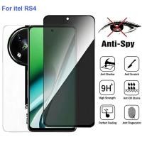ราคา For itel RS4 Anti Spy Privacy Tempered Glass Screen Protector สําหรับ italRS4 Full Cover Screen Phone Film (53708044160)