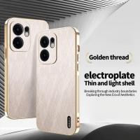 ราคา สําหรับOppo Reno13 Reno14 F Reno13F Reno14F Reno 13 14 F 13F 14F OppoReno13F OppoReno14F 5G 2025 เคสโทรศัพท์Electroplatedขอบกันกระแทกรูปแบบด้ายไม้ไผ่Scratch r (51307791700)