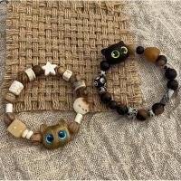ราคา สร้อยข้อมือรูปแมว Boho ปรับขนาดได้ สไตล์วินเทจ (55257954061)