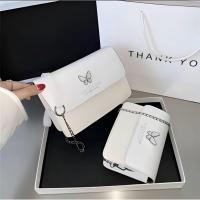 ราคา กระเป๋าสะพายข้างผู้หญิง หนัง PU คุณภาพสูง ดีไซน์ทันสมัย (49107978829)