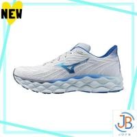 ราคา Direct From Japan Mizuno Running Shoes Wave Sky 8 Jogging Marathon Training Sports Lightweight Repulsion Thick sole Men s Black Light Gray White (47200369776)