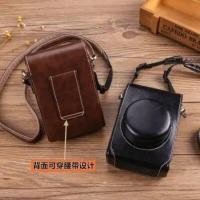 ราคา Full Body ที่แม่นยํา Fit PU หนังกล้องดิจิตอลกระเป๋ากล่องสําหรับ Fujifilm Fuji X100 X100S X100T X100F กล้องกระเป๋าผิว (57107581529)