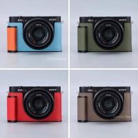 ราคา Handwork กล้องของแท้หนัง cowhide กระเป๋ากล่องผิวสําหรับ Sony RX1RM3 RX1R3 RX1R III hand grip แขนป้องกันฐาน (54907595153)